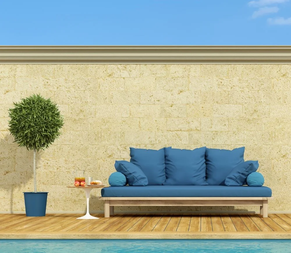 Olefin outdoor fabric